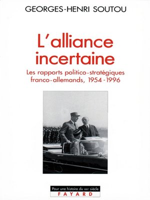 cover image of L'Alliance incertaine